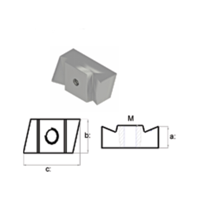 Cast In Channel Matching T-Bolt