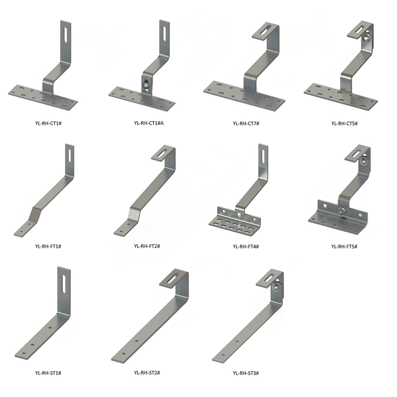 Non-Adjustable Stainless Steel Solar Roof Hooks