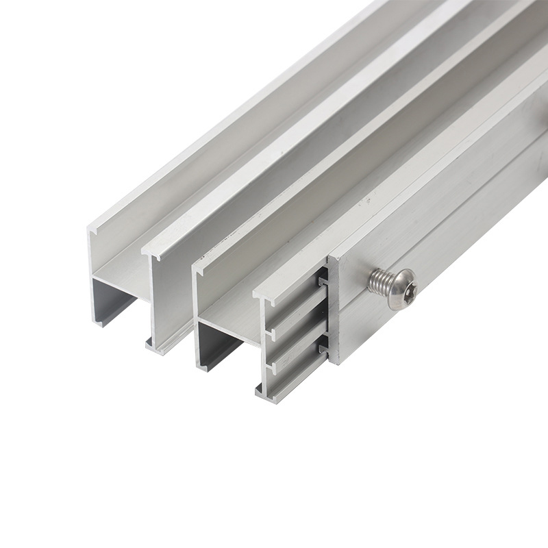 Aluminum Alloy Guide Rail, Solar Photovoltaic Module Mounting Bracket