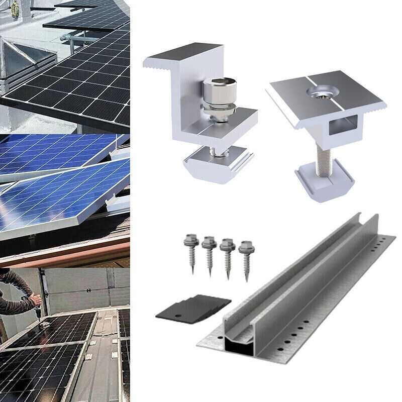 Solar Photovoltaic Module Bracket With Adjustable Side Pressure 35-50mm