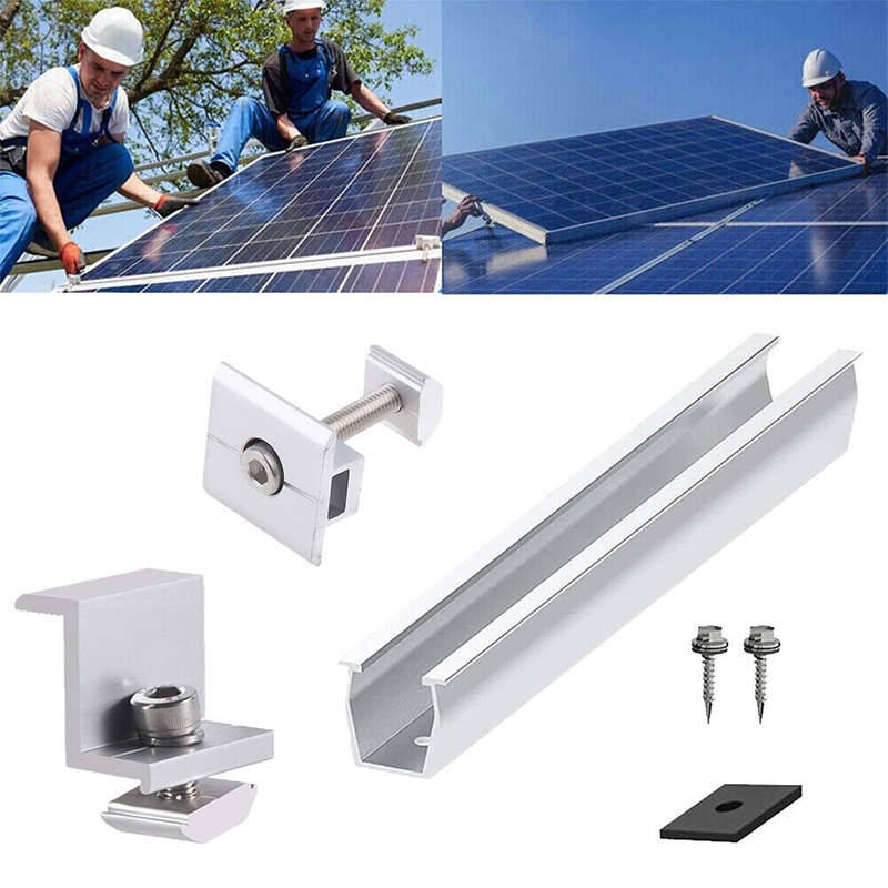 Solar Photovoltaic Module Bracket With Adjustable Side Pressure 35-50mm