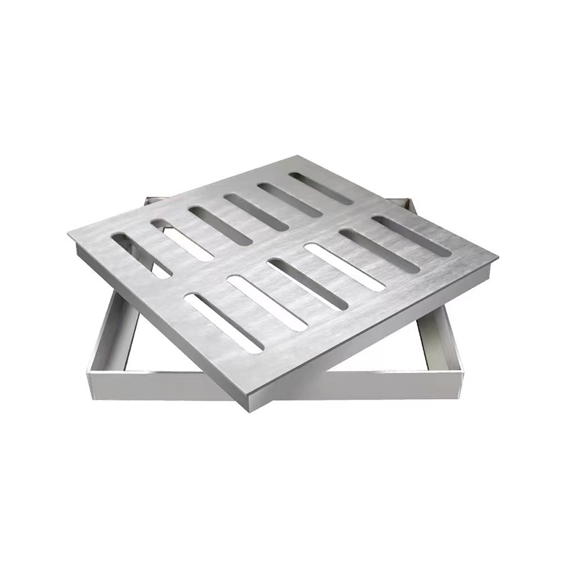 Square Recessed Stainless Steel Manhole Cover